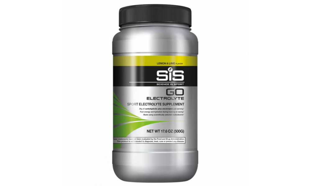 Электролитный порошок для питья SiS Go Electrolyte Lemon & Lime 500g 