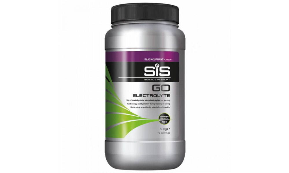 Электролитный порошок для питья SiS Go Electrolyte Blackcurrant 500g 