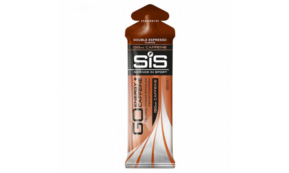 Энергетический гель SiS Go Energy Double Espresso + Caffeine 60ml 