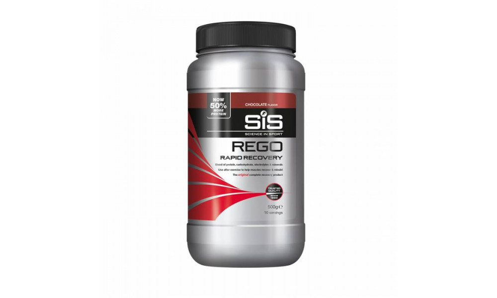 Sports nutrition powder SiS Rego Rapid Recovery Chocolate 500g 