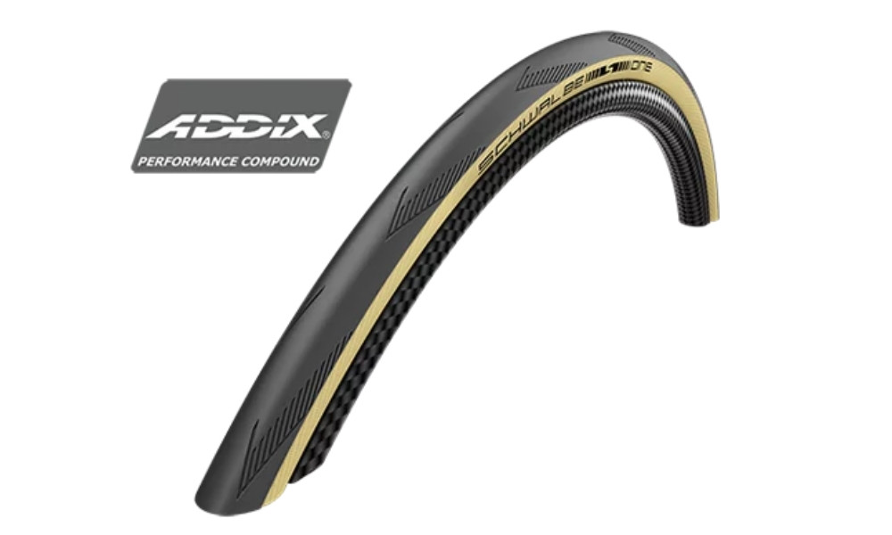 Шина 28" Schwalbe One Tube Type HS 464A, Perf Fold. 25-622 / 700x25C Addix Classic-Skin 