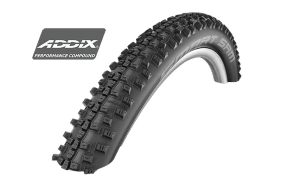 Шина 27.5" Schwalbe Smart Sam HS 476, Perf Wired 60-584 / 27.5x2.35 Addix 