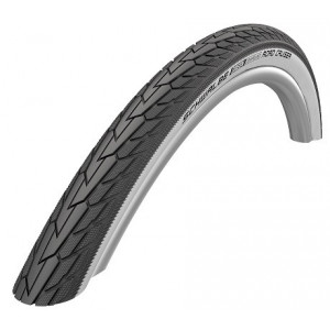 Tire 28" Schwalbe Road Cruiser HS 484, Active Wired 42-622 / 28x1.60 GreenCompound Whitewall