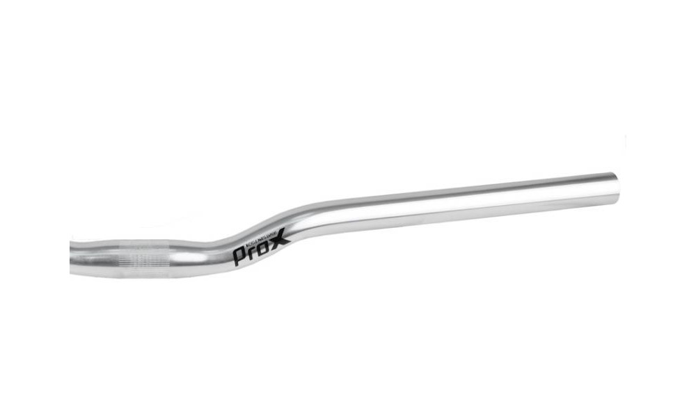 Руль ProX Riser Alu 640x25.4mm rise 30mm glossy silver - 1