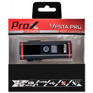 Передняя лампа ProX Vesta PRO 400Lm USB