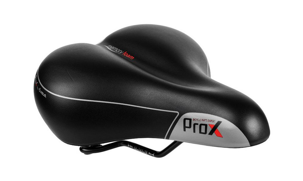 Saddle Velo ProX VL-6104S Springs D2 Zone Cut Memory Foam - 2