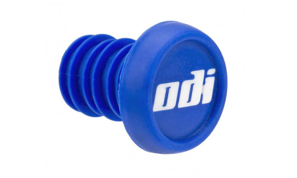 Концевые заглушки руля ODI BMX 2-Color Push-In Blue 