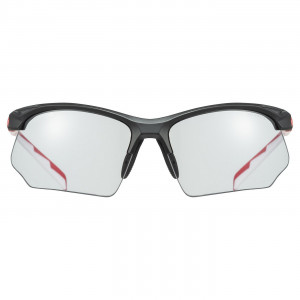 Очки Uvex Sportstyle 802 variomatic black red white / smoke