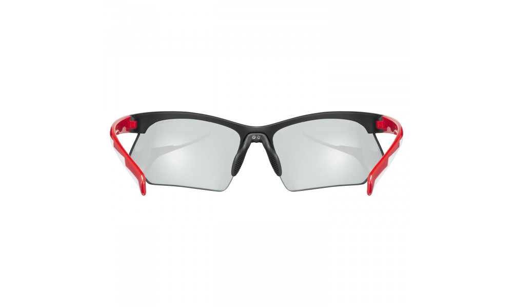 Glasses Uvex Sportstyle 802 variomatic black red white / smoke - 3