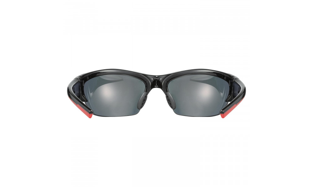 Очки Uvex blaze III black red / mirror red - 3