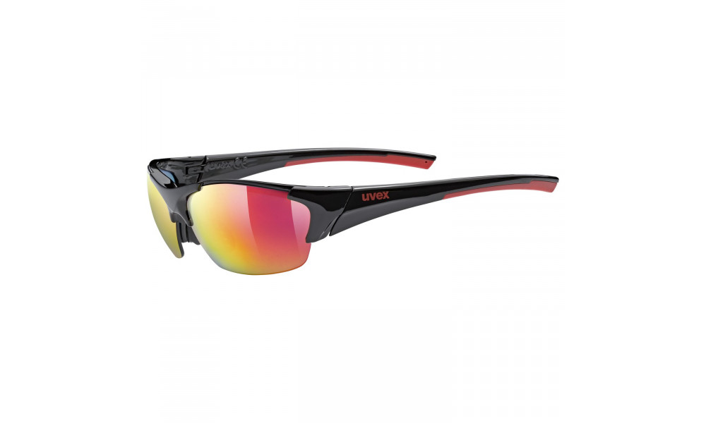 Glasses Uvex blaze III black red / mirror red - 5