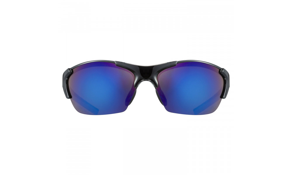 Glasses Uvex blaze III black blue / mirror blue - 2