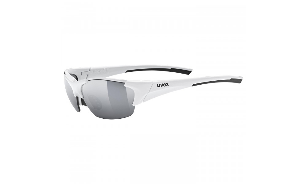 Glasses Uvex blaze III white black / litemirror silver - 5