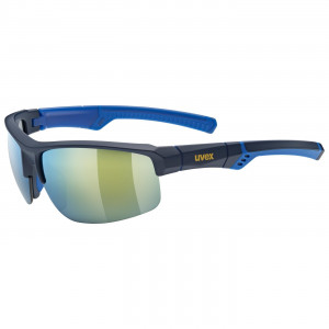 Glasses Uvex Sportstyle 226 blue mat / mirror yellow