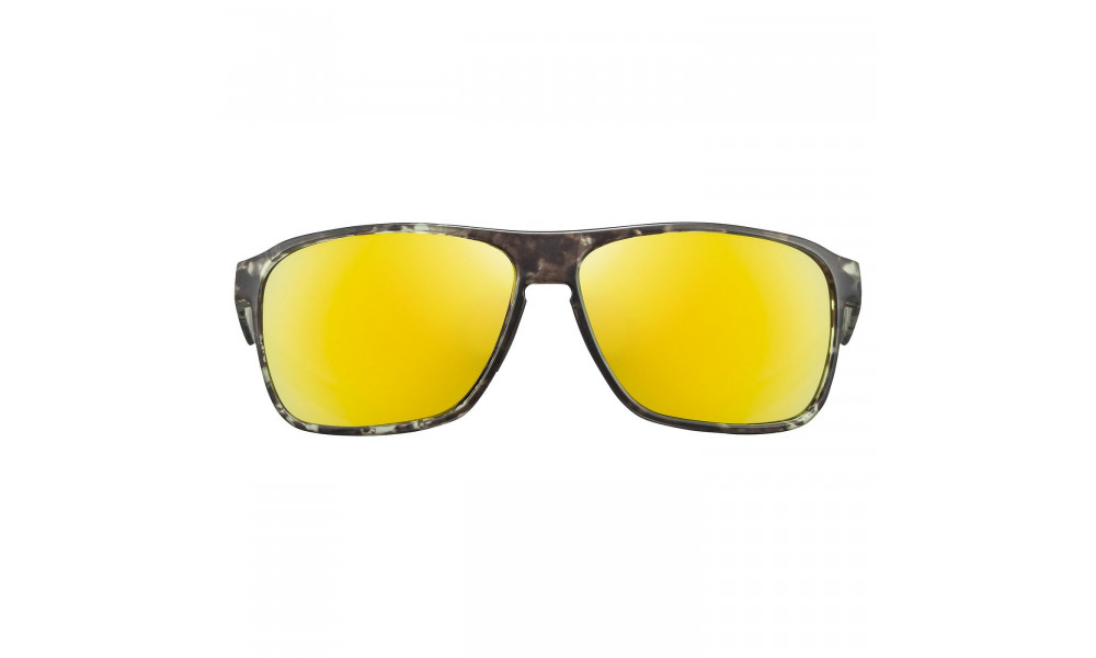 Glasses Uvex lgl 33 Polarized havanna mat / mirror yellow - 2