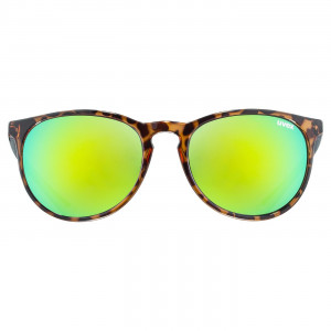 Glasses Uvex lgl 43 havanna black / mirror green