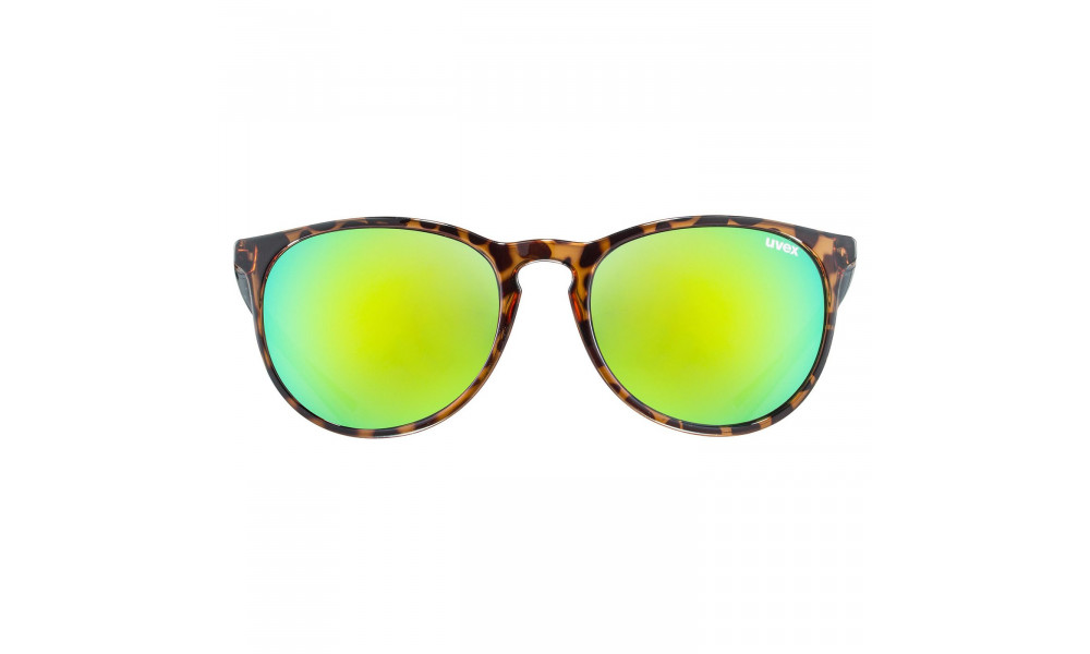 Glasses Uvex lgl 43 havanna black / mirror green - 2