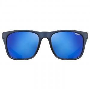 Glasses Uvex lgl 42 blue grey mat / mirror blue