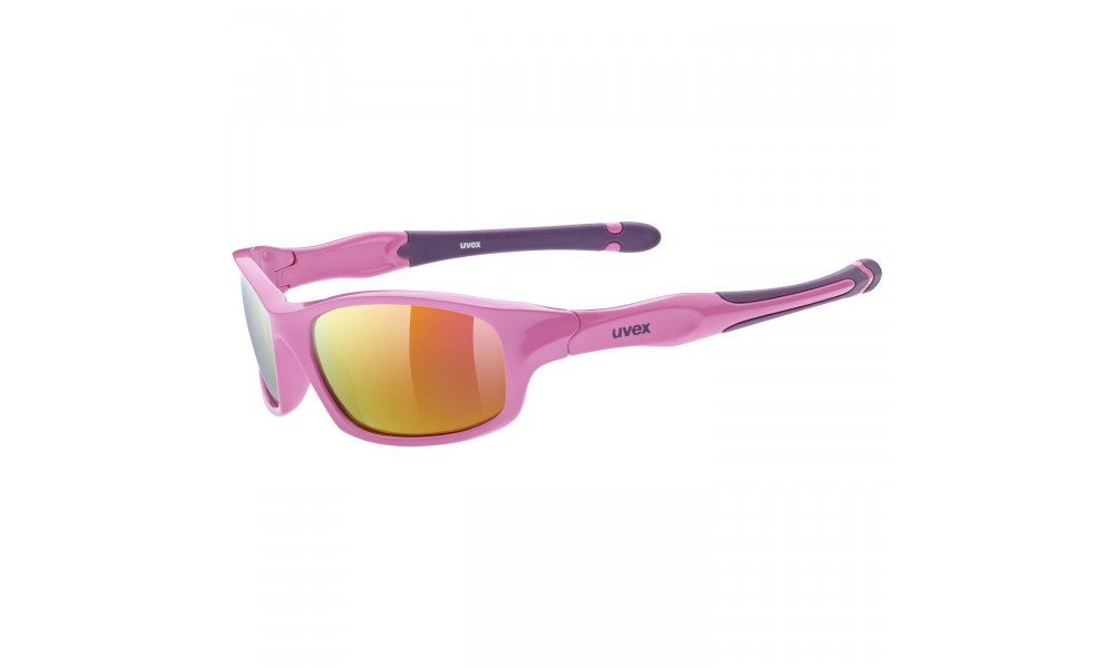 Glasses Uvex Sportstyle 507 pink purple / mirror pink - 5