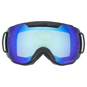 Skiing glasses Uvex downhill 2000 CV black SL/blue-green
