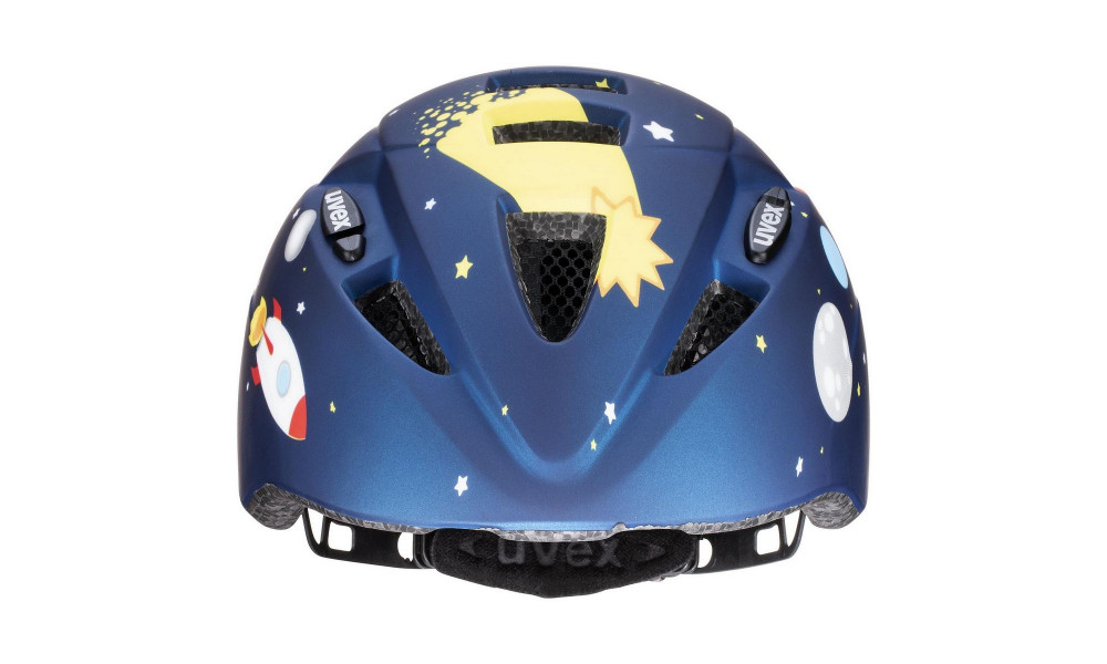 Шлем Uvex Kid 2 cc dark blue rocket mat - 2