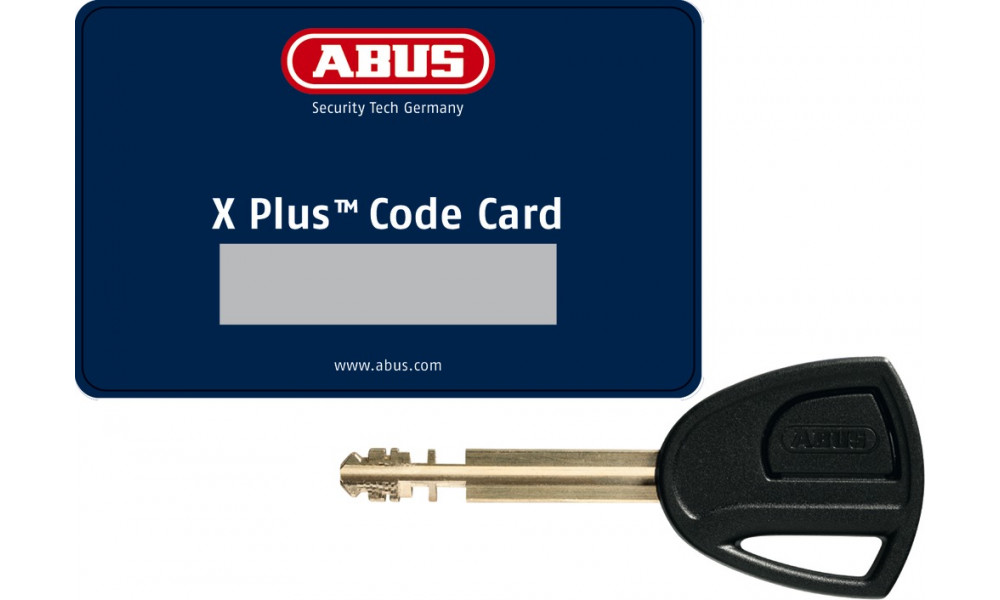 Lock Abus Folding Bordo Granit XPlus 6500/85 BK SH - 1