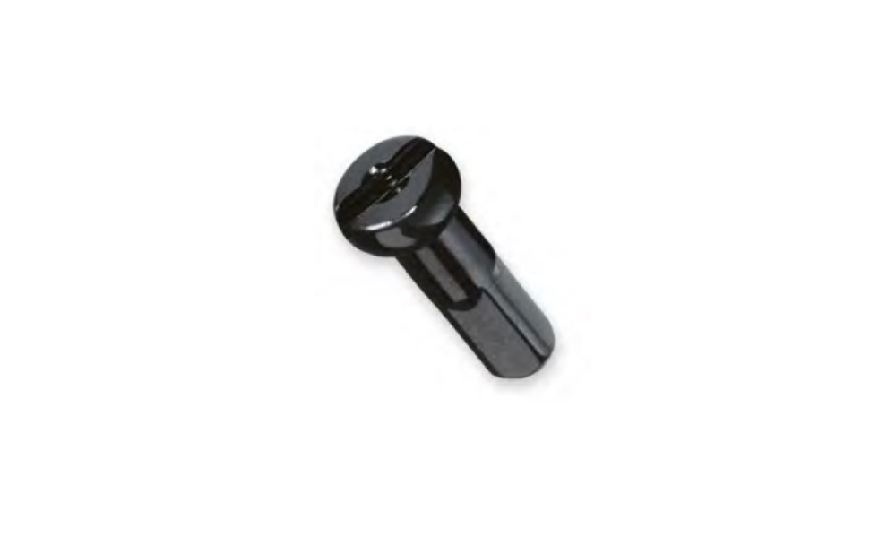 Головка спицы (ниппель) Mach1 Black 14G Alloy 4.0mm L.14mm - 1