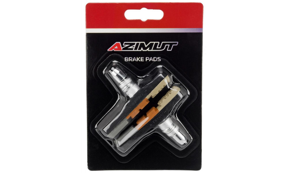 Тормозные колодки Azimut Triple V-brake 70mm - 3