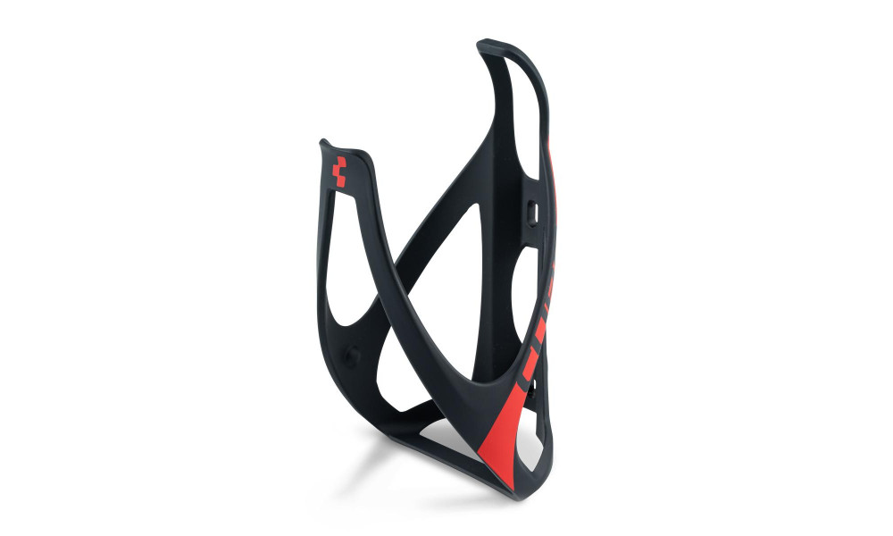 Bottle cage Cube HPP matt black'n'red 