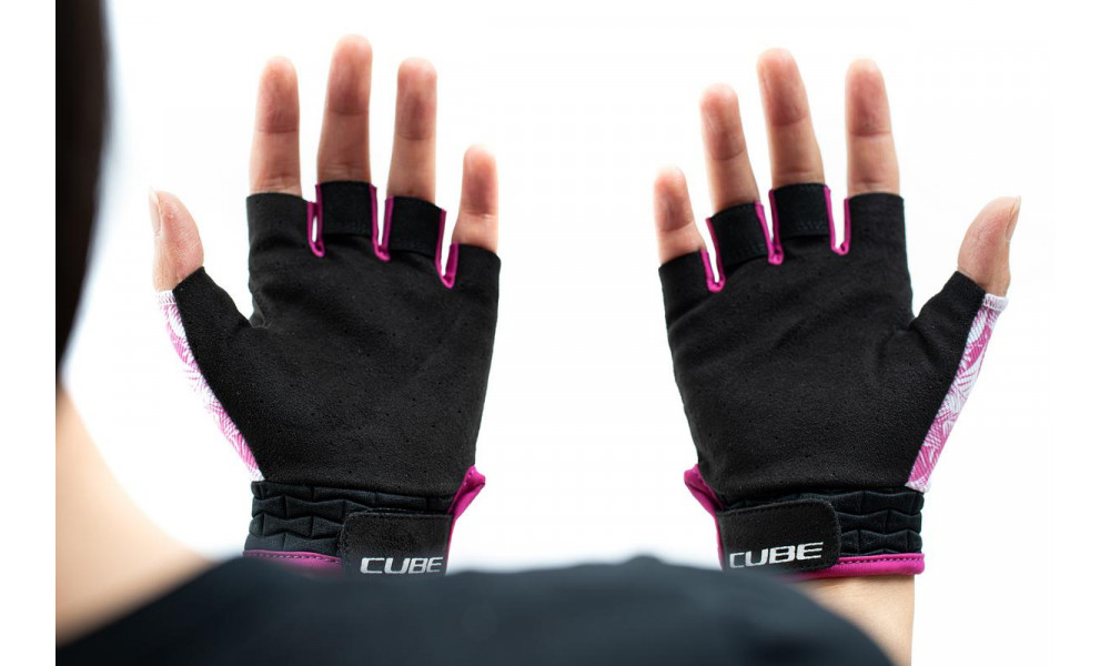 Gloves Cube Performance Junior Short pink-XXXS (4) - 4
