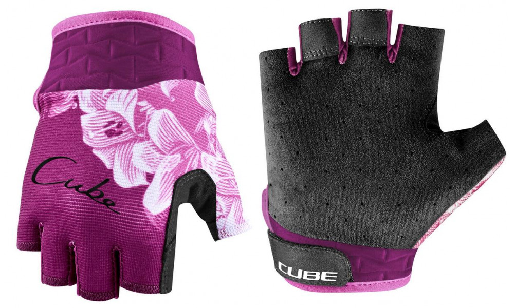 Gloves Cube Performance Junior Short pink-XXXS (4) - 5