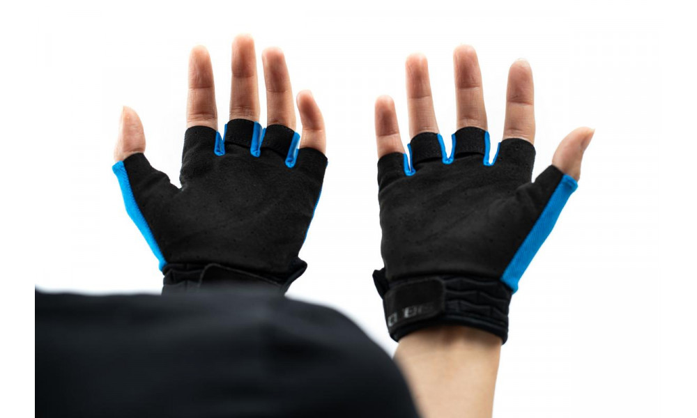 Gloves Cube Performance Junior Short blue-XXXS (4) - 4