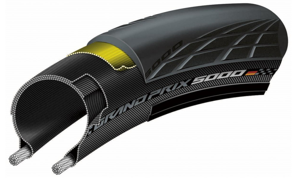 Шина 28" Grand Prix 5000 32-622 Fold - 2