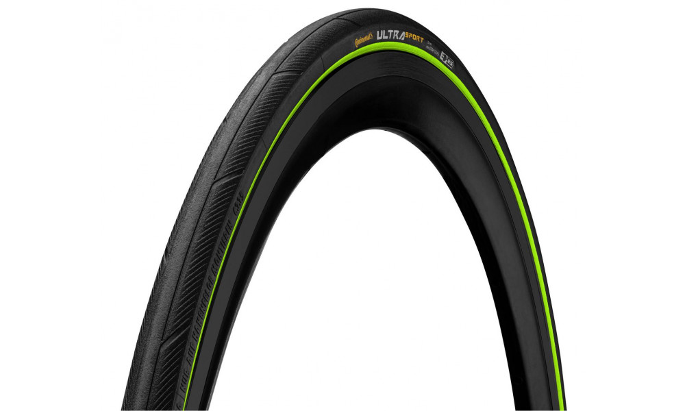 Tire 28" Continental Ultra Sport III 23-622 black/green Fold - 2