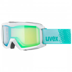 Skiing glasses Uvex flizz FM white dl/green clear-rose