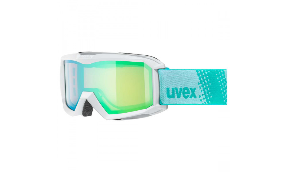 Skiing glasses Uvex flizz FM white dl/green clear-rose - 3