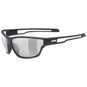 Glasses Uvex Sportstyle 806 Variomatic black mat / smoke