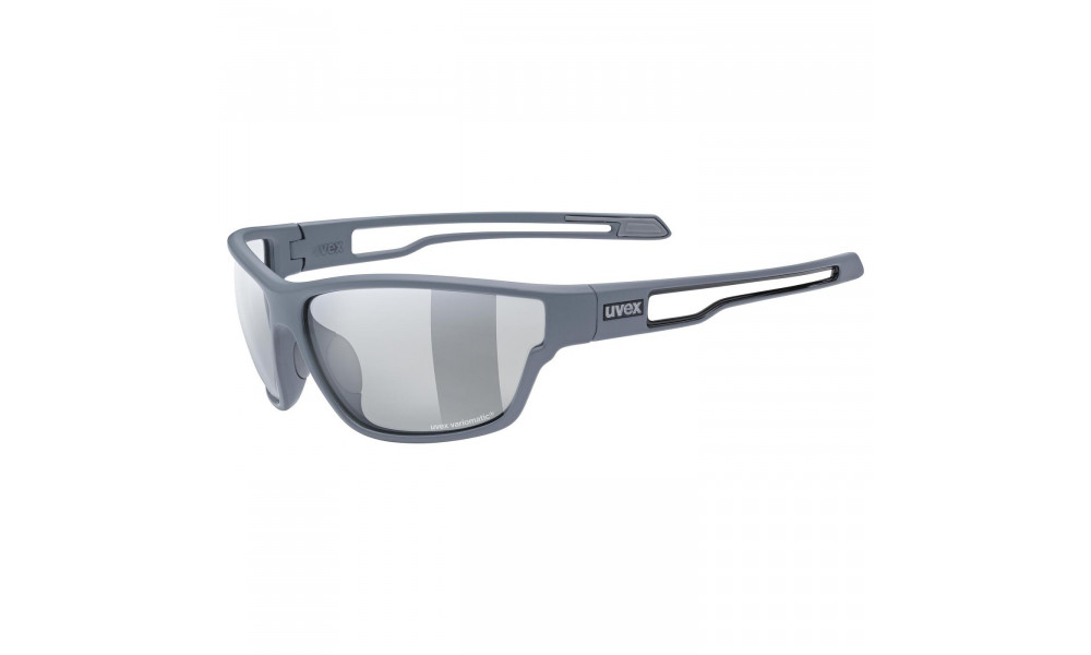 Glasses Uvex Sportstyle 806 Variomatic grey mat / smoke - 5