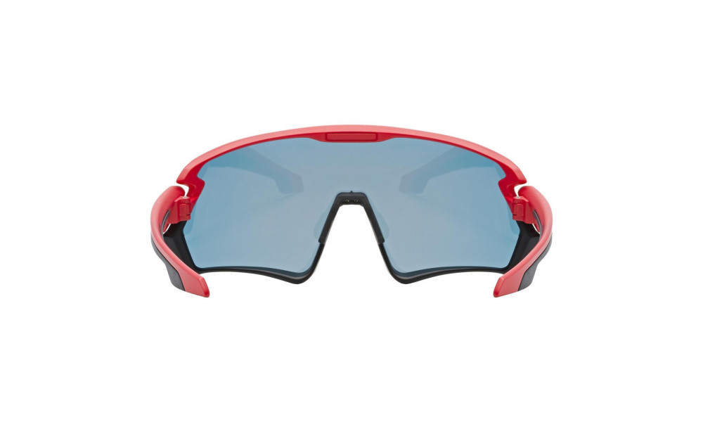 Glasses Uvex Sportstyle 231 red black mat / mirror red - 2