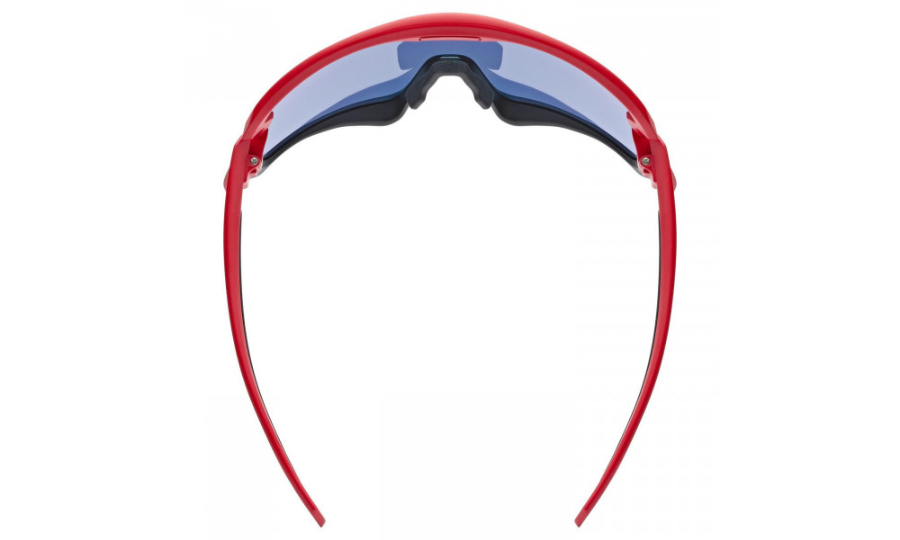 Glasses Uvex Sportstyle 231 red black mat / mirror red - 4