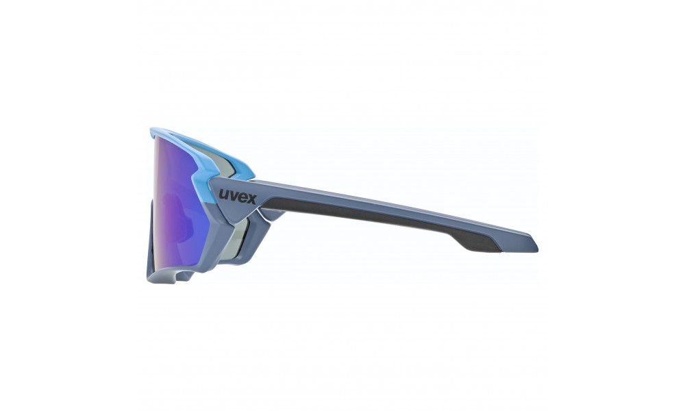 Glasses Uvex Sportstyle 231 blue grey mat / mirror blue - 2
