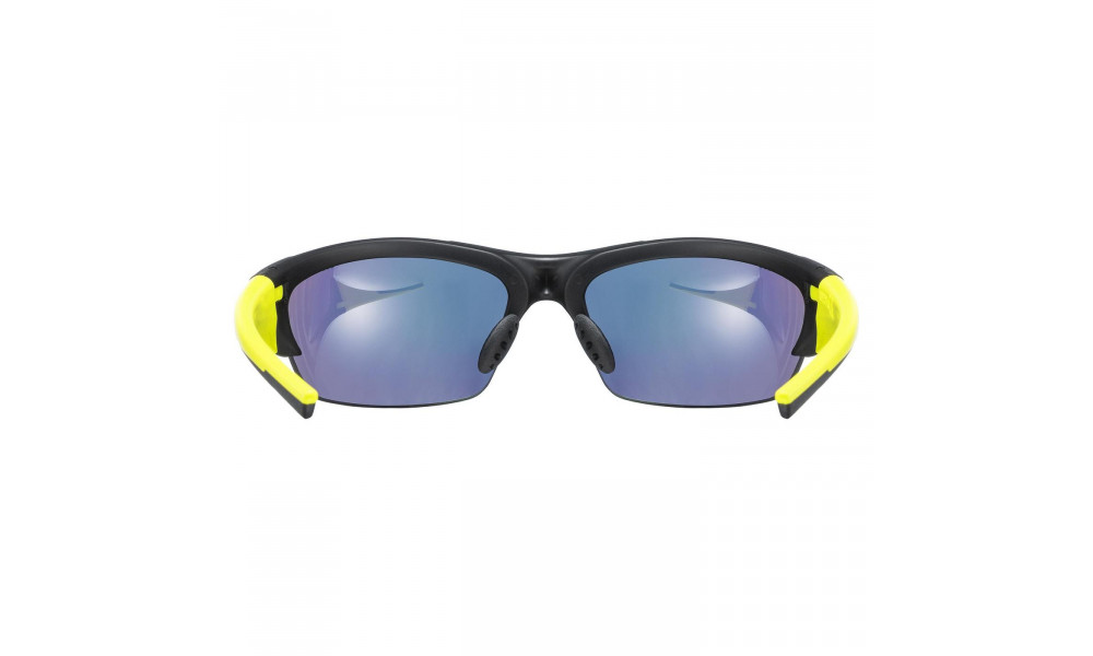 Glasses Uvex Blaze III black mat yellow / mirror yellow - 2