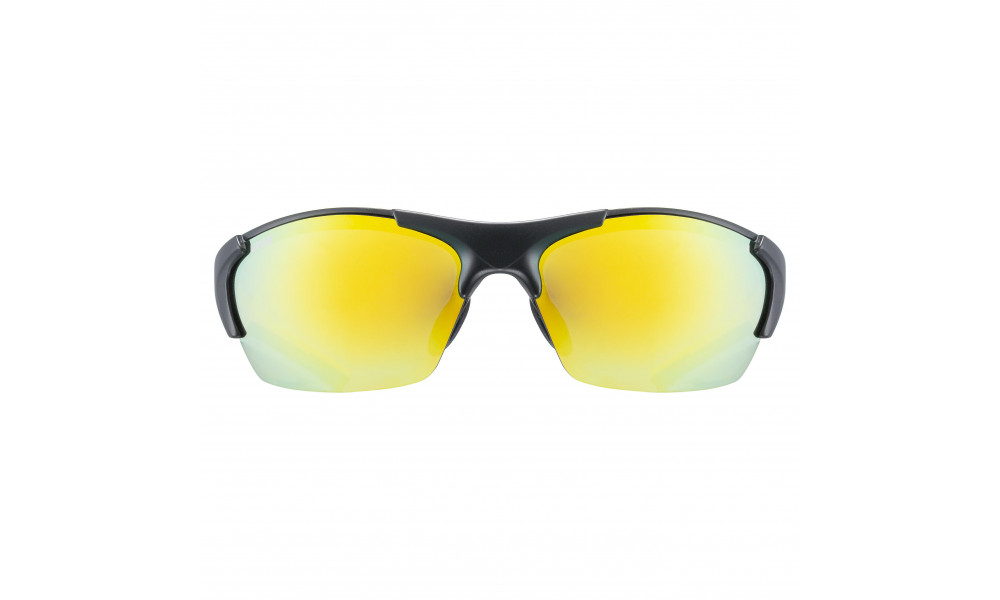 Glasses Uvex Blaze III black mat yellow / mirror yellow - 3