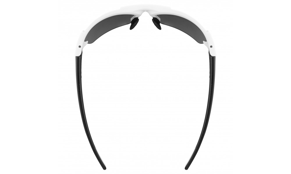 Glasses Uvex Blaze III white black mat / mirror blue - 4