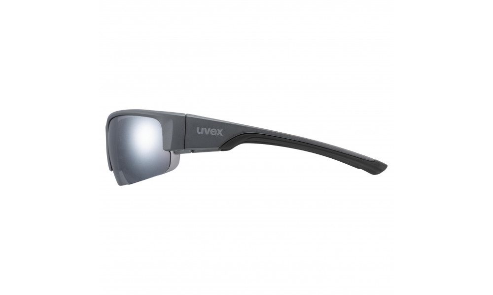 Glasses Uvex Sportstyle 215 grey mat / litemirror silver - 1