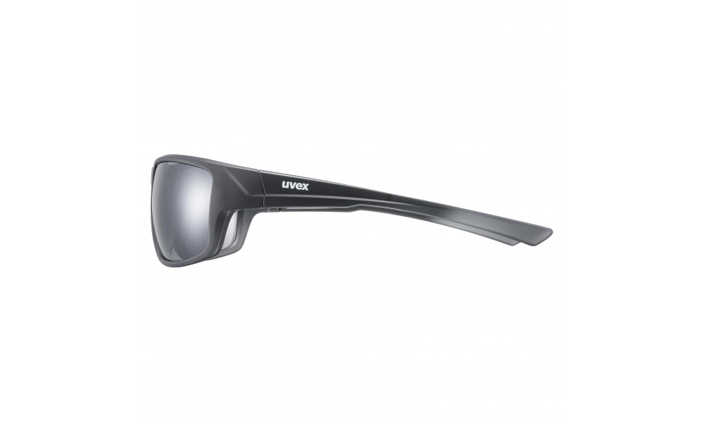 Glasses Uvex Sportstyle 230 black mat / litemirror silver - 1