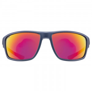 Glasses Uvex Sportstyle 230 blue mat / mirror red