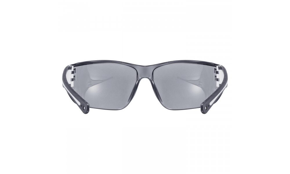 Glasses Uvex Sportstyle 204 black white / mirror silver - 2