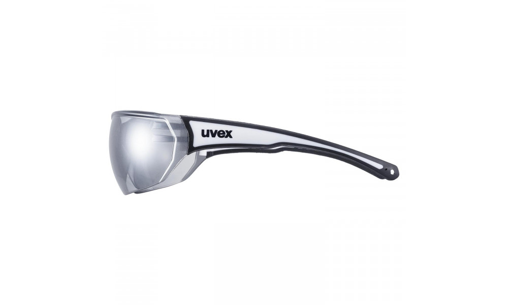 Glasses Uvex Sportstyle 204 black white / mirror silver - 4