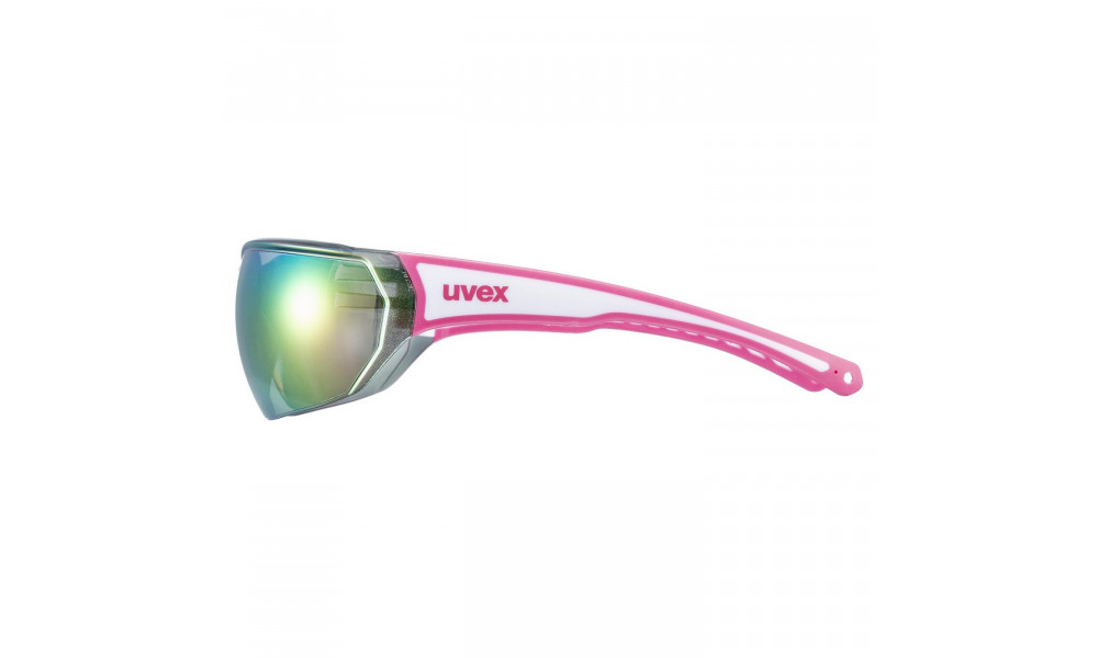 Glasses Uvex Sportstyle 204 pink white / mirror pink - 1